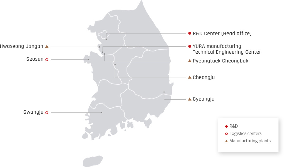 세계 각국 사업장 이미지